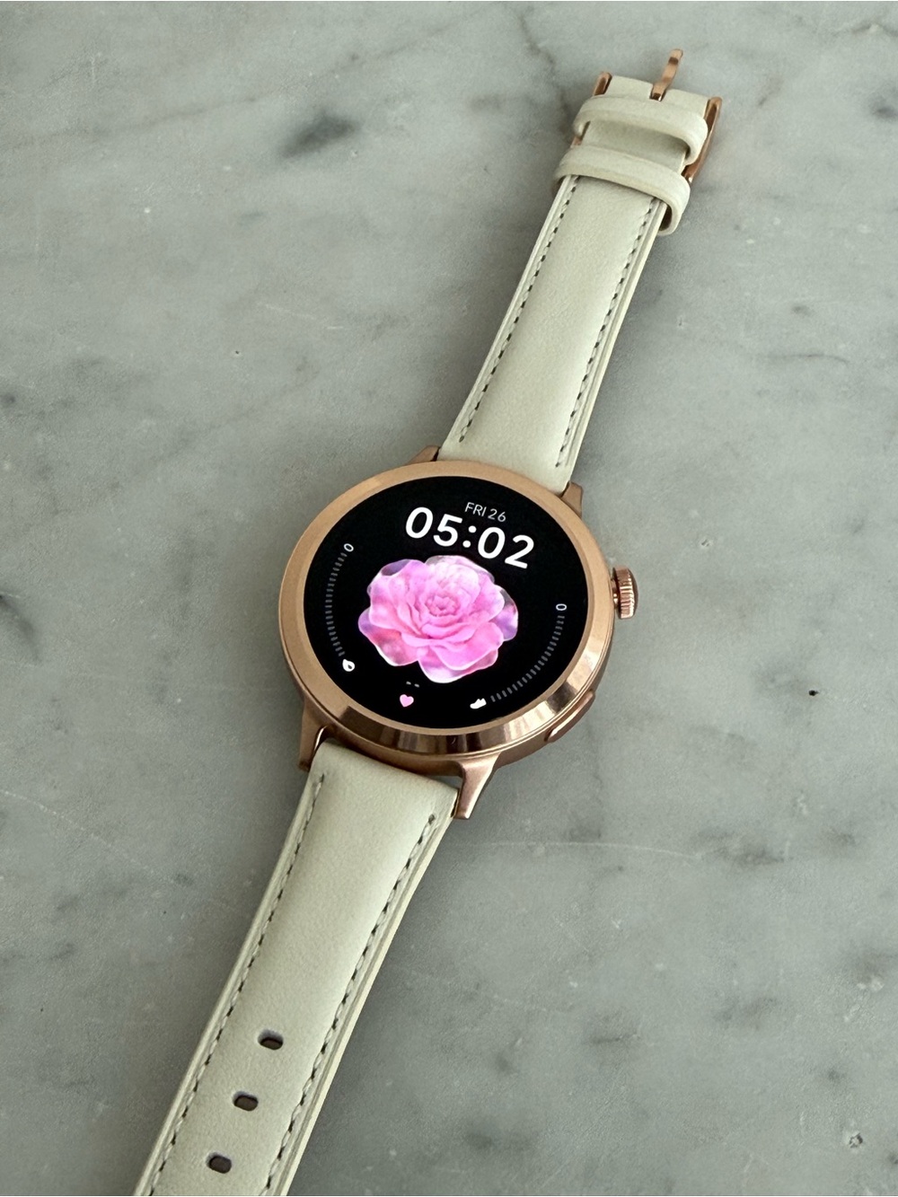 FANY Luna Stylish Leather Smartwatch for Women